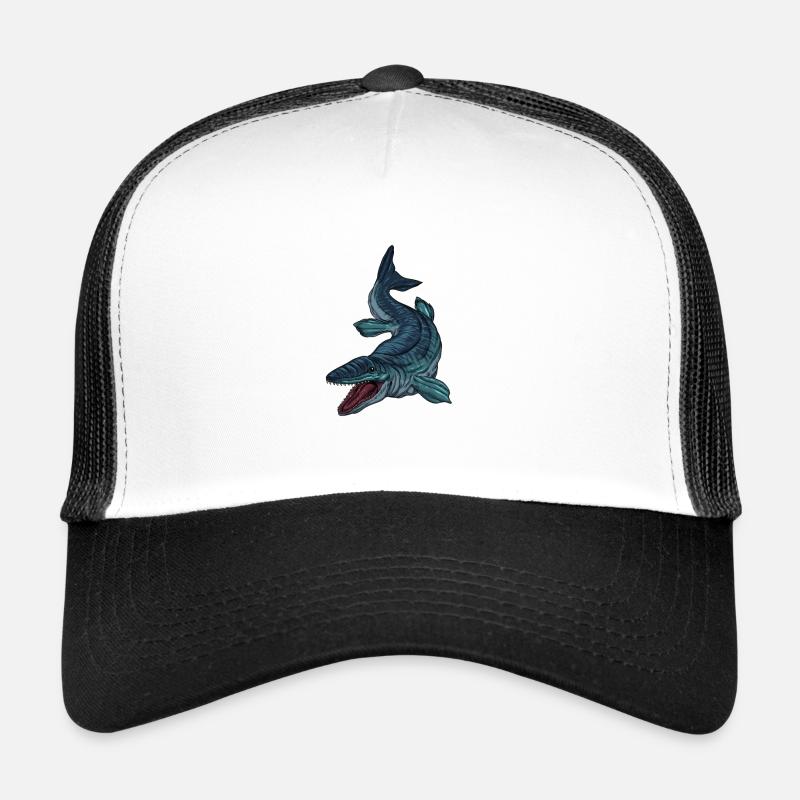 Dessin du Mosasaure Casquette trucker 