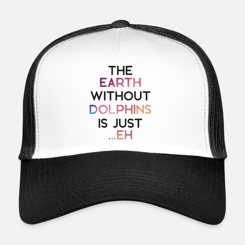 Dauphin La Terre Sans Dauphins Casquette trucker 