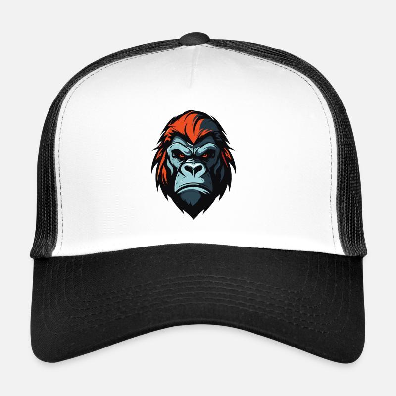 Gorilla Kopf Trucker Cap