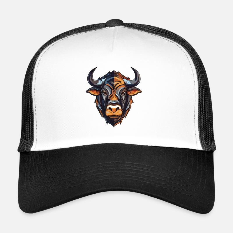 Bull Head Taurus Trucker Cap