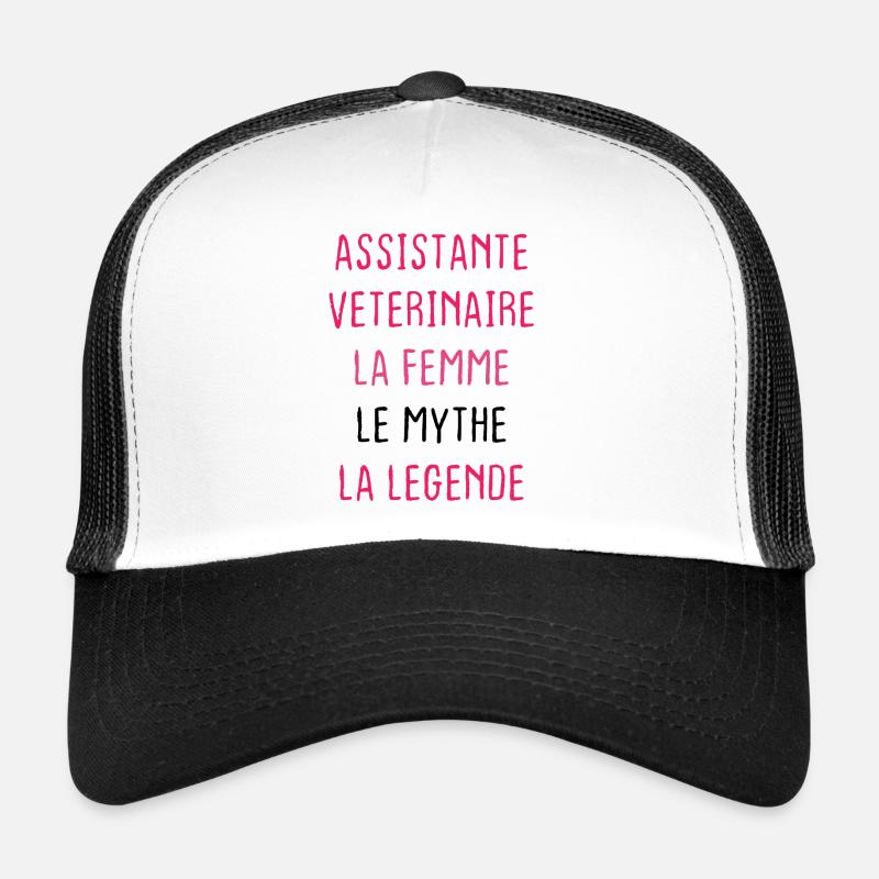 Assistante Veterinaire Casquette trucker 