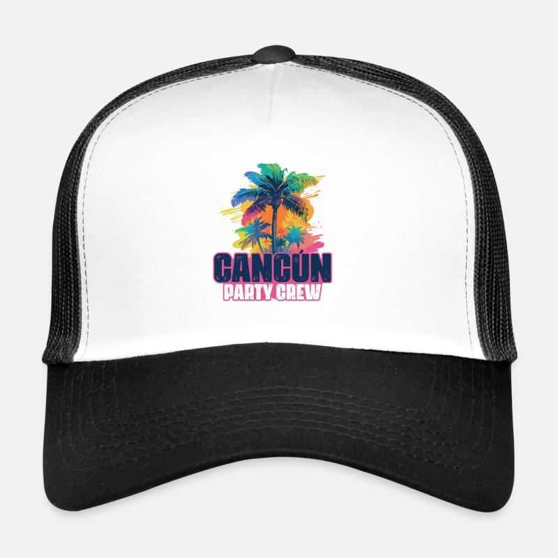 Cancun Party Crew Urlaub Trucker Cap