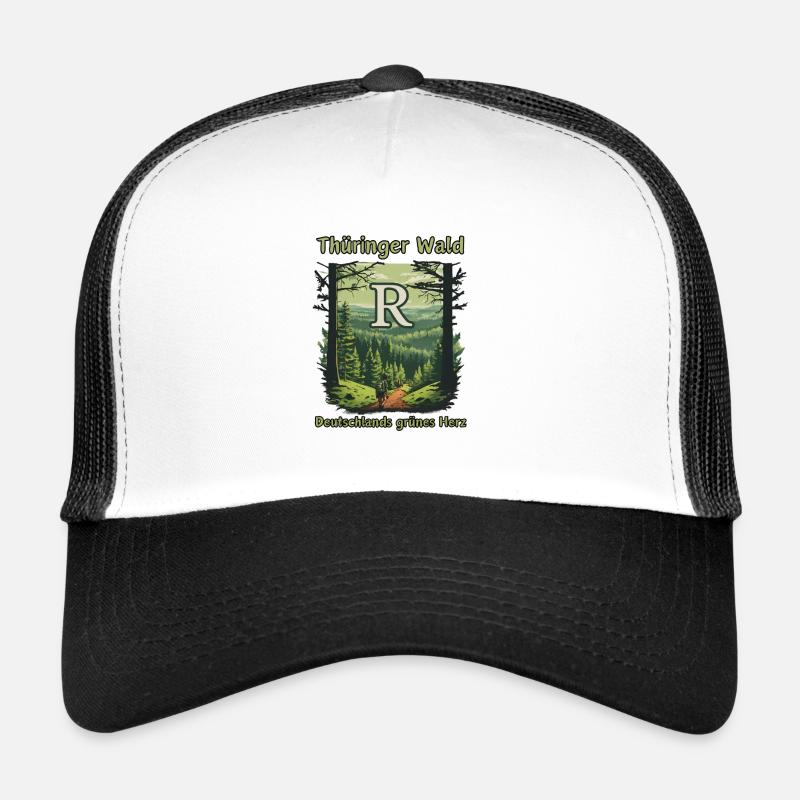 Thuringia-Germany's green heart-Rennsteig Trucker Cap
