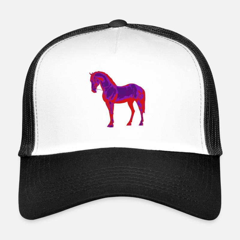 Néon cheval Casquette trucker 