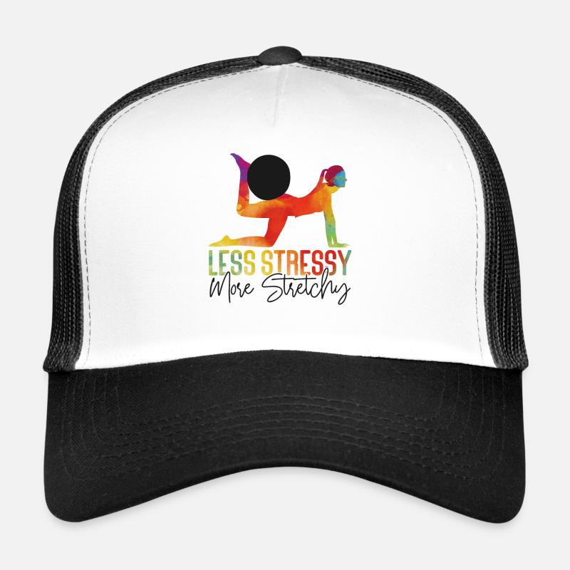 Pilates Instructeur Professeur Jeu de mots Casquette trucker 