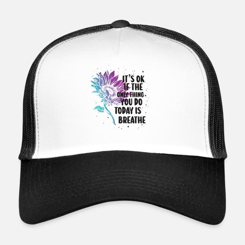 Suicide Prevention Awareness Trucker Cap