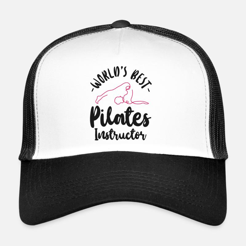 Instructeur de Pilates Enseignant du monde entier Casquette trucker 