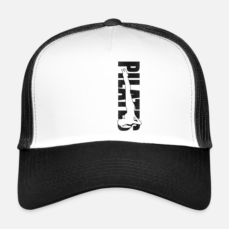 Pilates Instructor Teacher Pilates - Trucker Cap - Weiß/Schwarz