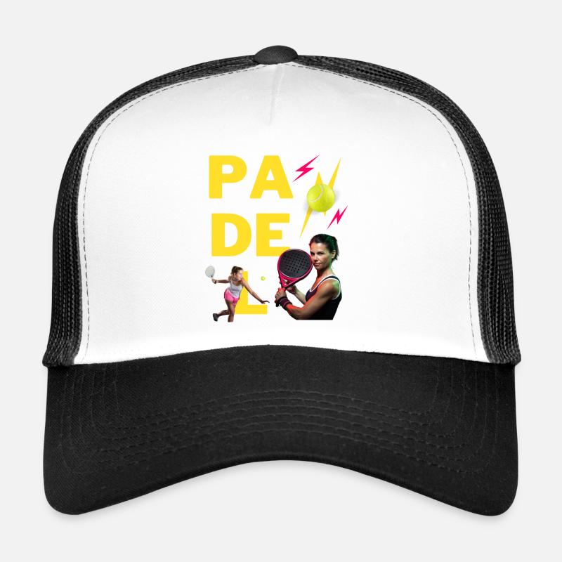 JOUEUSE DE PADEL - JAUNE Casquette trucker 