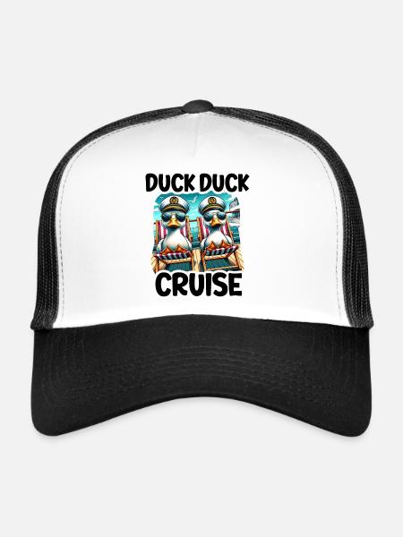 Humor Cruise Holidays - Trucker Cap - white/black - Front
