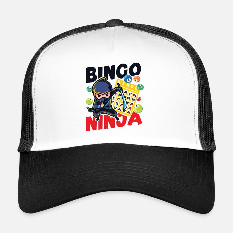 Joueur de bingo Ninja Bingo Ninja Casquette trucker 