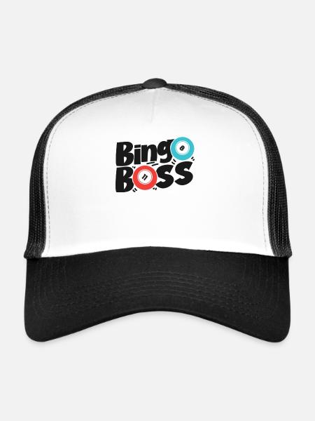 Bingo Player Bingo - Trucker Cap - white/black - Front