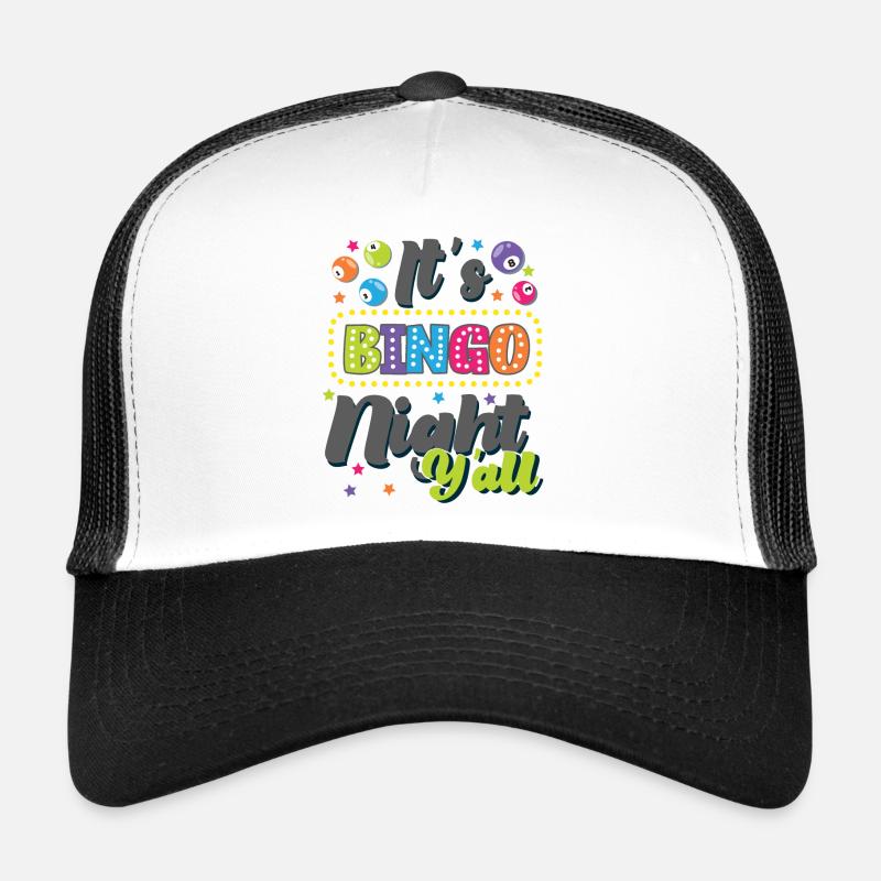 Bingo Player It's Bingo Night Trucker Cap