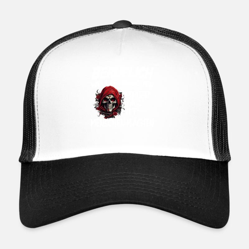 Beruflich was mit Menschen machen - Sensenmann Trucker Cap