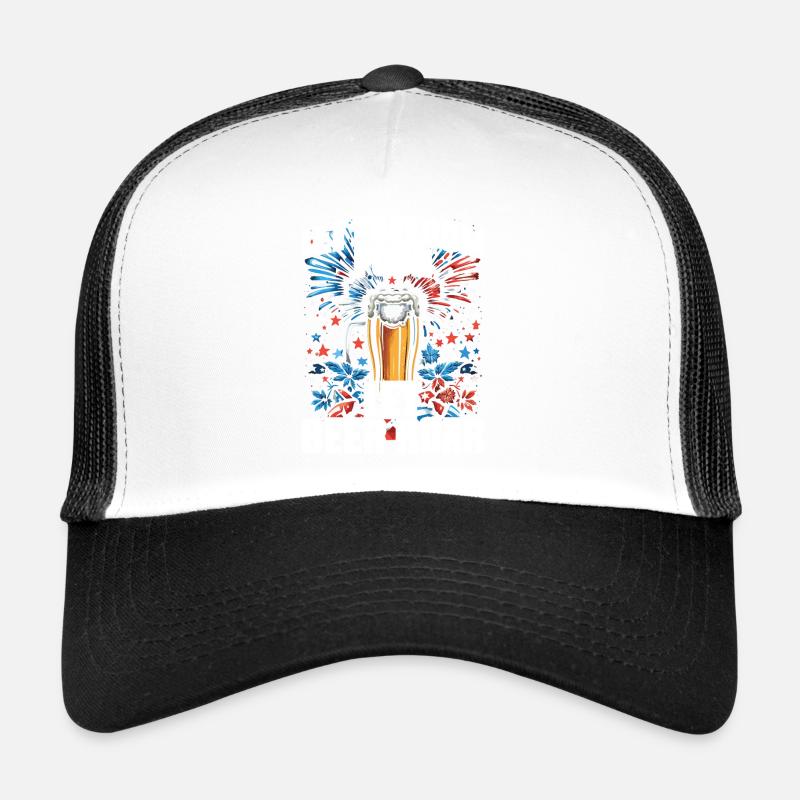 Let freedom pour let beer roar Trucker Cap