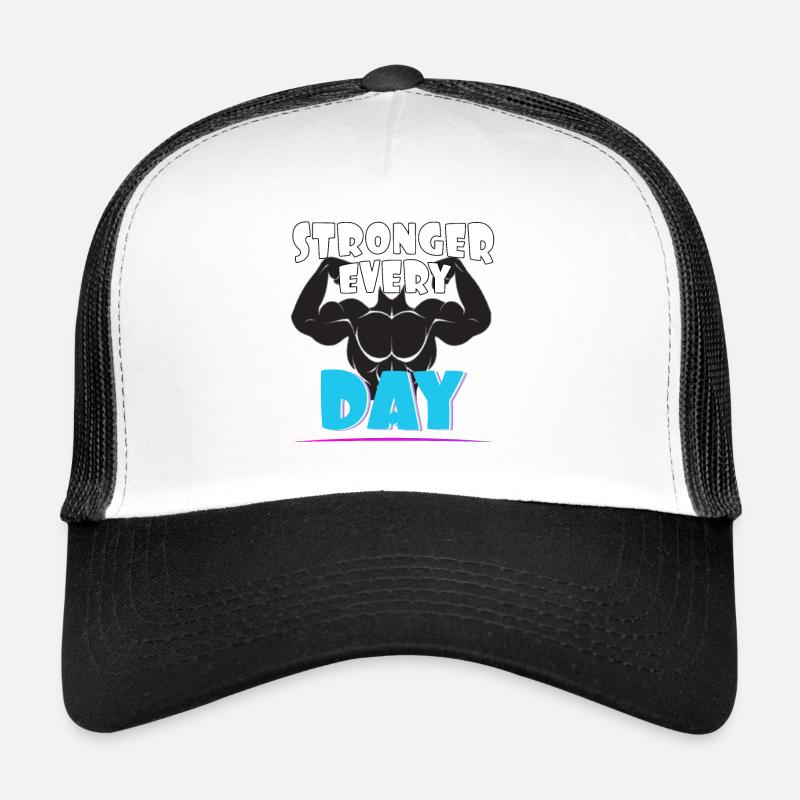 Plus fort chaque jour Casquette trucker 