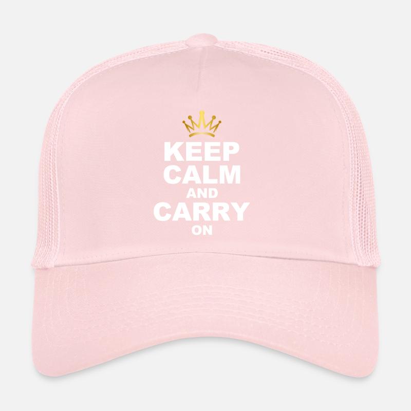 Keep calm and carry on Trucker Cap