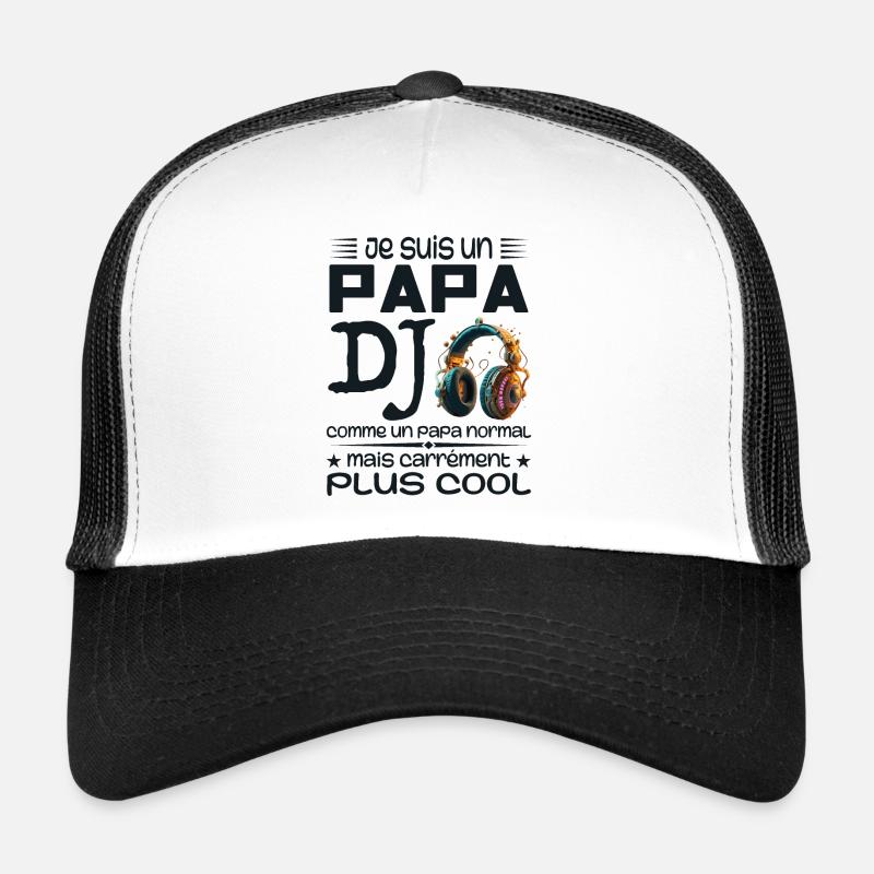 DJ Dad - Papa DJ Geschenk Trucker Cap