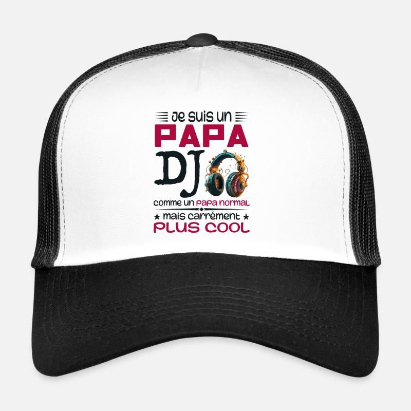 DJ Dad - Papa DJ Geschenk Trucker Cap