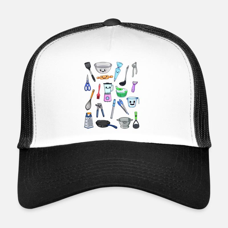 Beaucoup d’appareils de cuisine kawaii Casquette trucker 