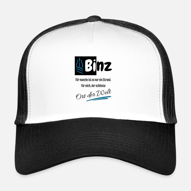 Binz, pour moi, le plus bel endroit du monde - Rügen Casquette trucker 