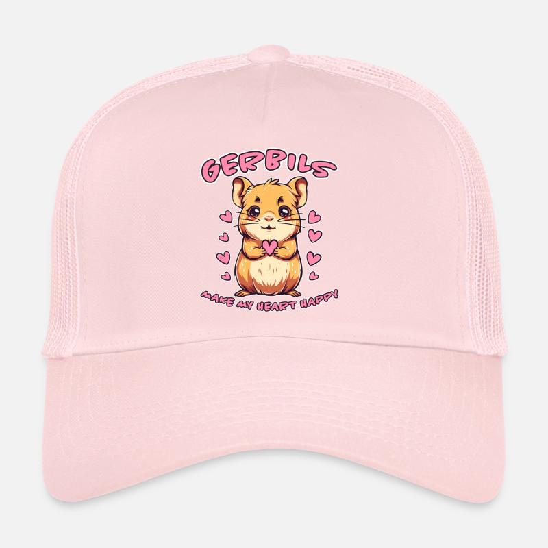 Gerbil Saying Racing Rat Funny Gerbil Gift Trucker Cap