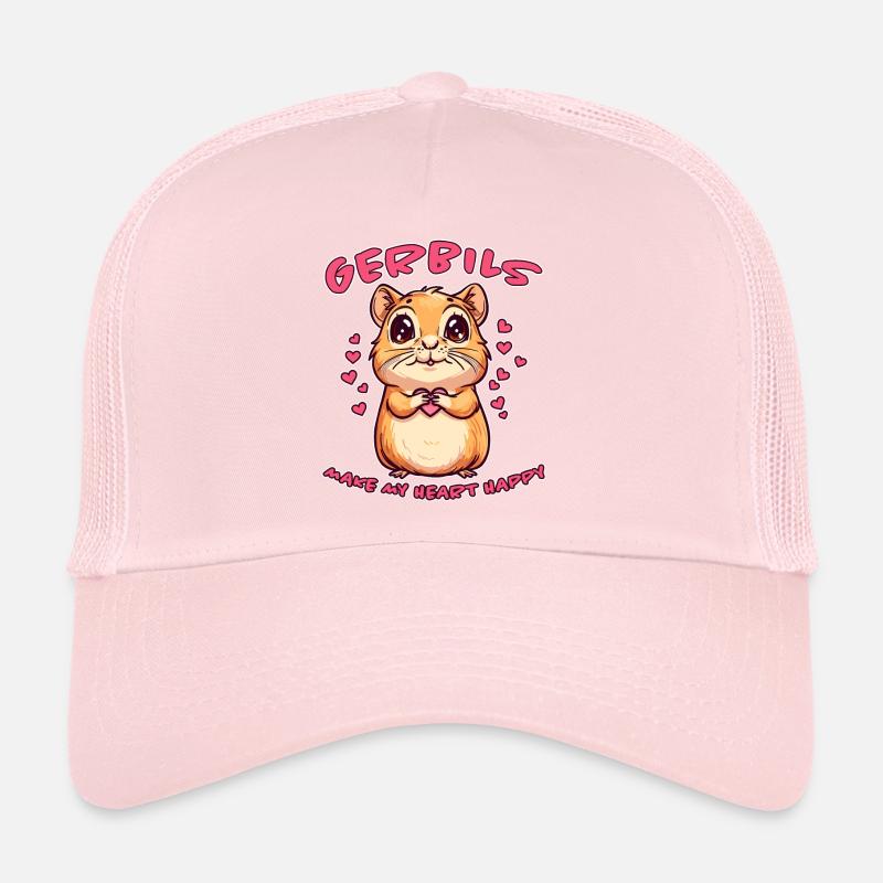 Gerbil Saying Racing Rat Funny Gerbil Gift Trucker Cap