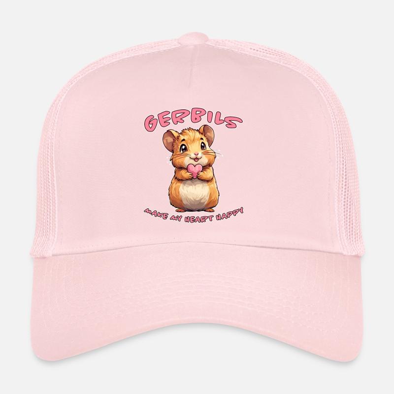 Gerbil Saying Racing Rat Funny Gerbil Gift Trucker Cap
