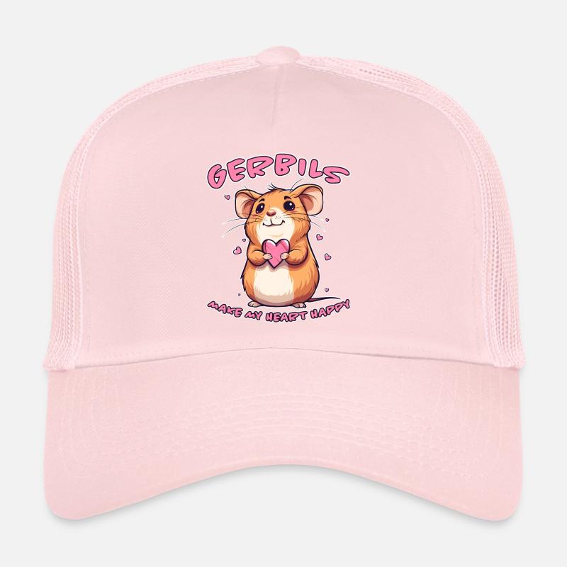 Gerbil Saying Racing Rat Funny Gerbil Gift Trucker Cap