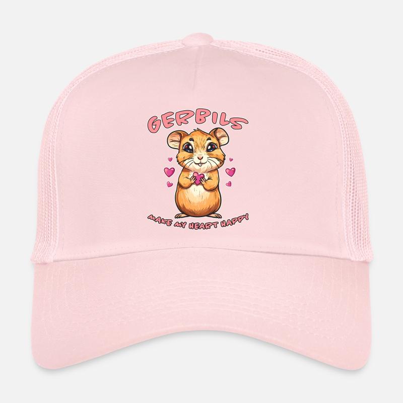 Gerbil Saying Racing Rat Funny Gerbil Gift Trucker Cap
