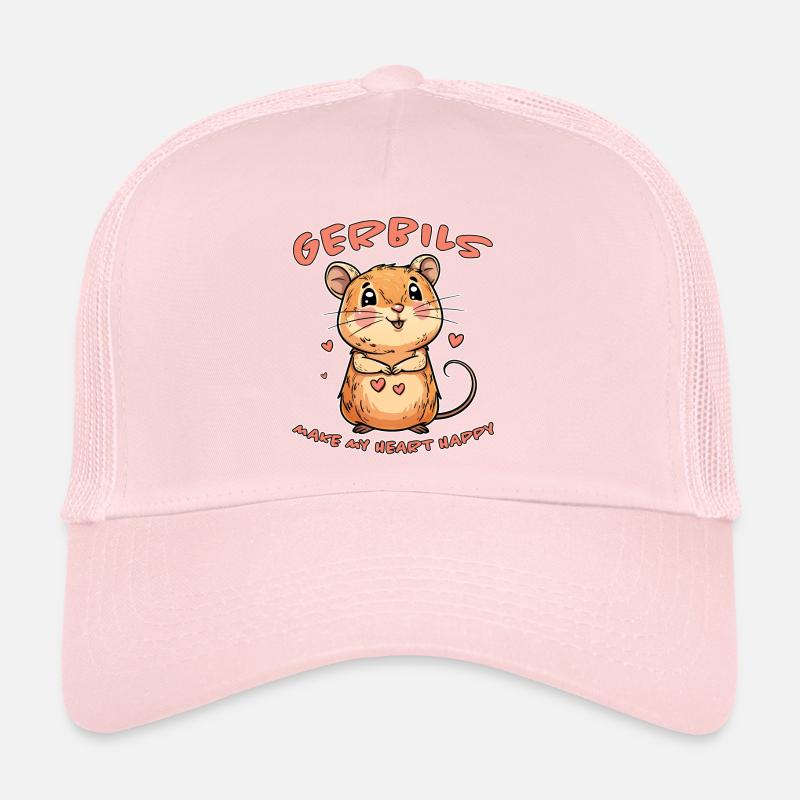 Gerbil Saying Racing Rat Funny Gerbil Gift Trucker Cap