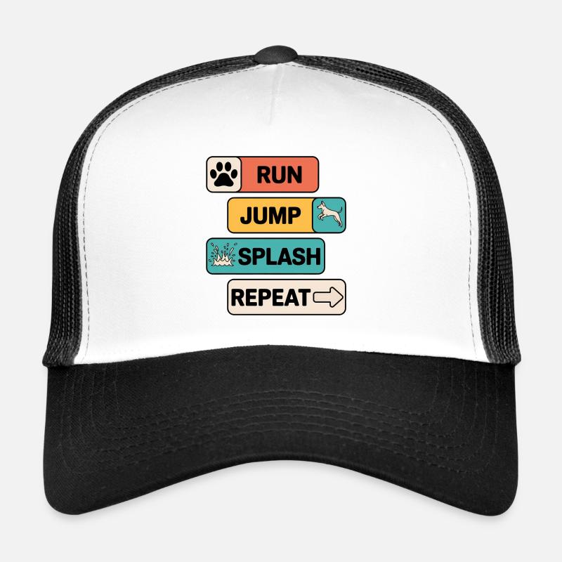 Dock Diving Saying Dog Diving Dock Diving Gift Trucker Cap