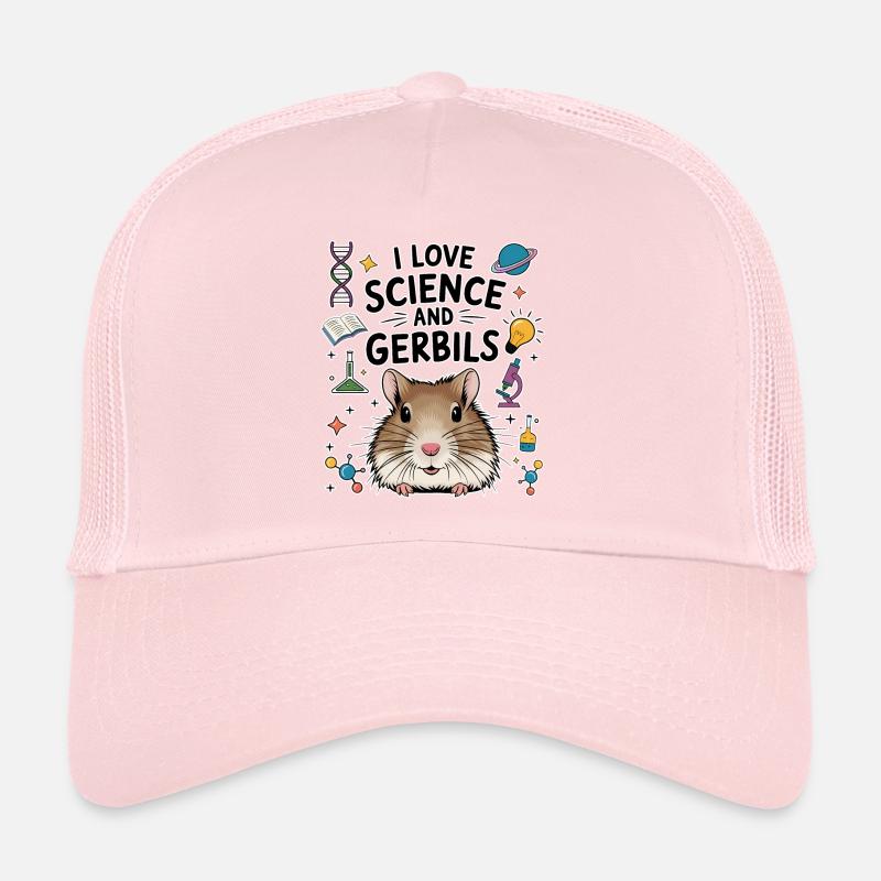 Gerbil Science Student Fun Gerbil Gift Trucker Cap