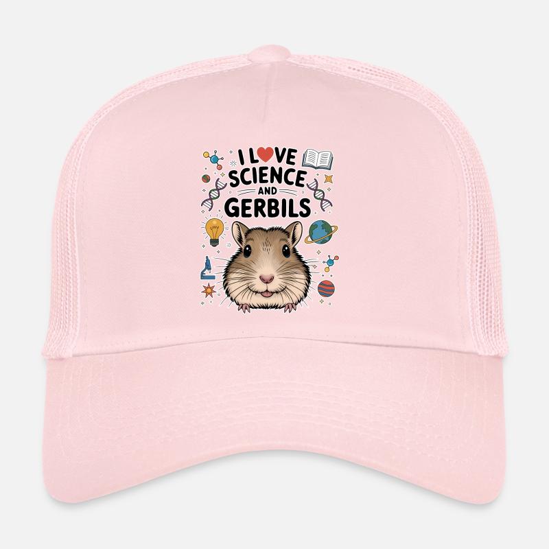 Gerbil Science Student Fun Gerbil Gift Trucker Cap