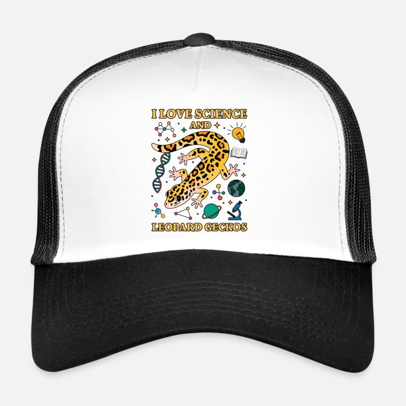 Leopard Gecko Saying Student Leopard Gecko Gift Trucker Cap