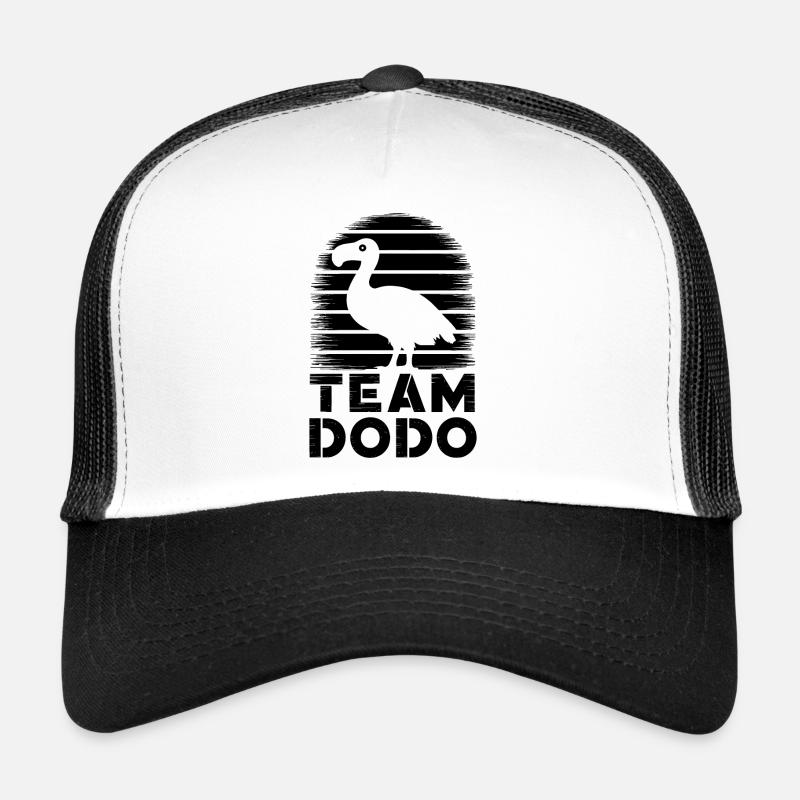 Dodo Spruch Dodo Vogel Lustiges Dodo Geschenk - Trucker Cap - Weiß/Schwarz