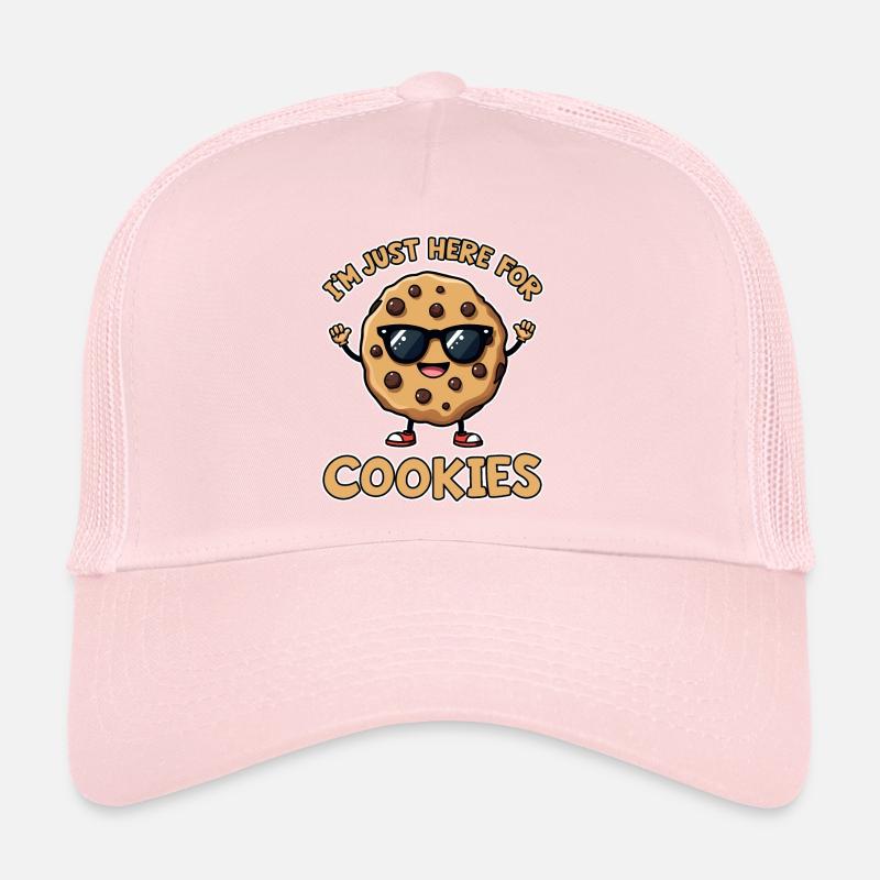 Cookies Spruch Schoko Kekse Lustig Cookie Geschenk Trucker Cap