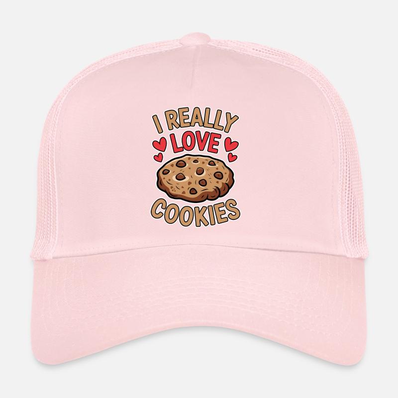 Cookies Disant Biscuits au Chocolat Cadeau de Cookie Drôle Casquette trucker 
