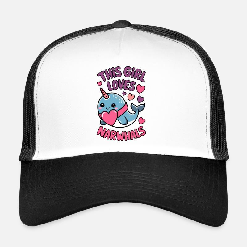 Narwal Spruch Narwale Lustiges Narwal Geschenk Trucker Cap