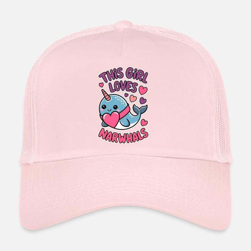 Narval Dire Narvals Drôle Narval Cadeau Casquette trucker 