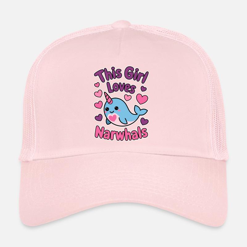 Narval Dire Narvals Drôle Narval Cadeau Casquette trucker 