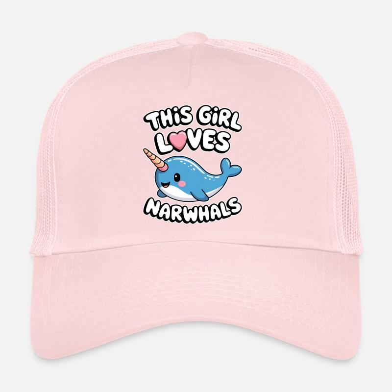 Narval Dire Narvals Drôle Narval Cadeau Casquette trucker 