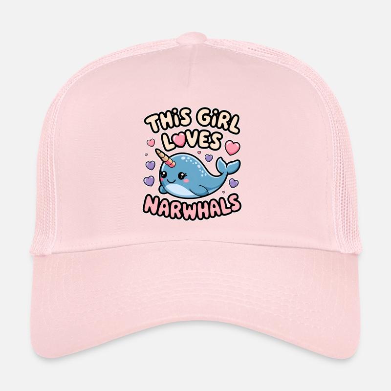 Narval Dire Narvals Drôle Narval Cadeau Casquette trucker 