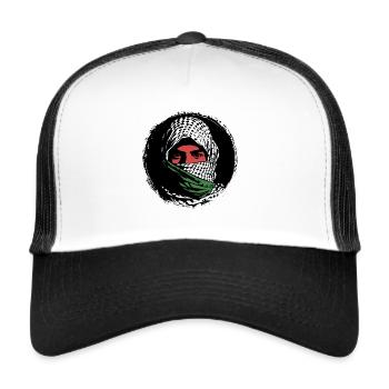 Freedom for Palestine - Peace - Trucker Cap - white/black - Front