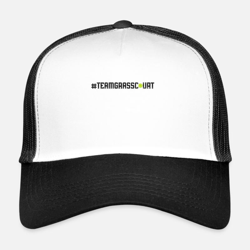 Funny Tennis Player Racket Trucker Cap