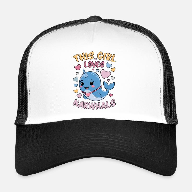 Narval Dire Narvals Drôle Narval Cadeau Casquette trucker 