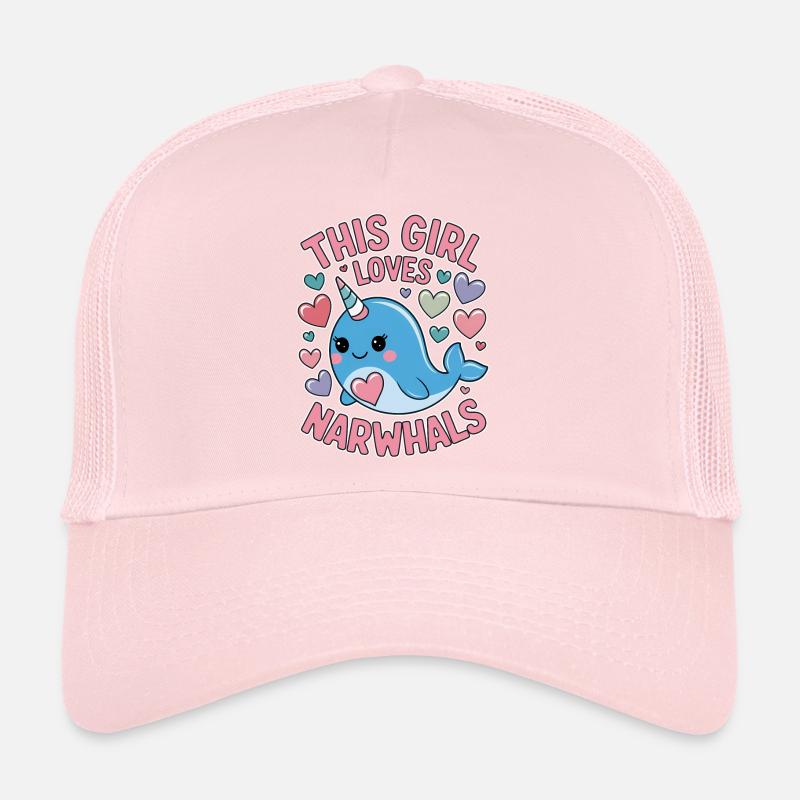 Narval Dire Narvals Drôle Narval Cadeau Casquette trucker 