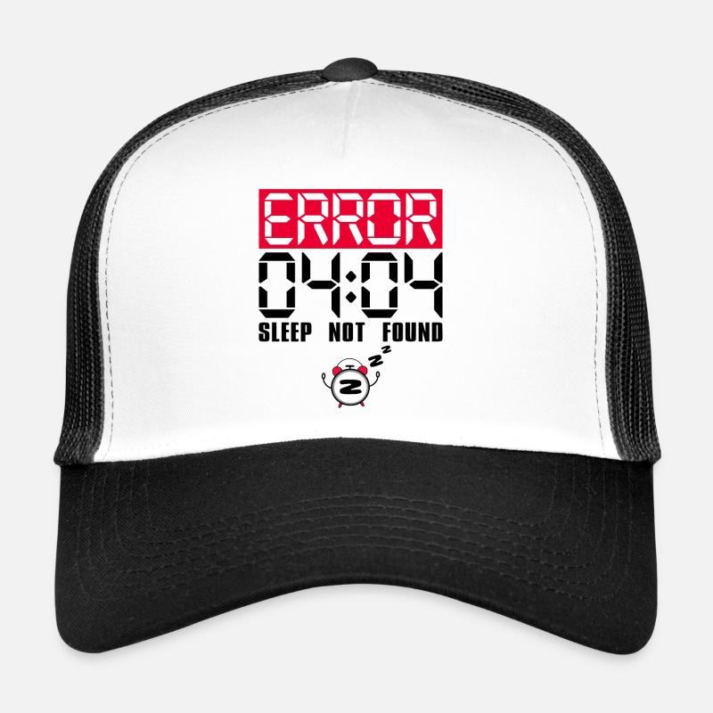 Humor Error 04 04 Sleep Insomnia Trucker Cap
