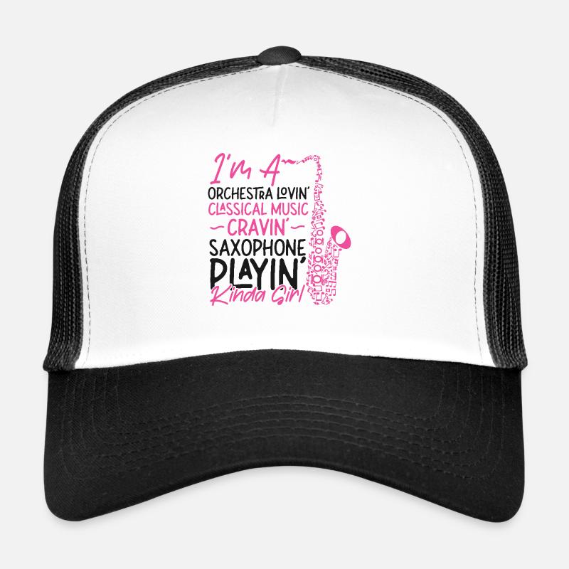 Saxophone I'm A Orchestra Lovin' Trucker Cap