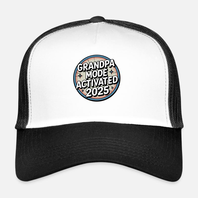 Grandpa Mode Activated 2025 Trucker Cap